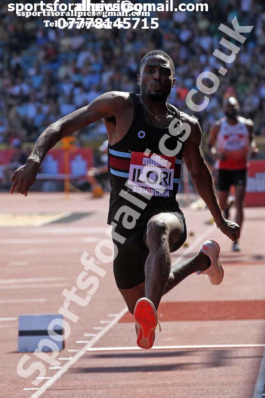 Mens triple jump, 2019 Muller British Championships, Alexander Stadium, Birmingham. Photo: David T. Hewitson/Sports for All Pics